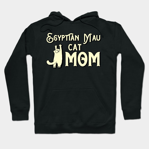 Egyptian mau cat mama breed Hoodie by SerenityByAlex